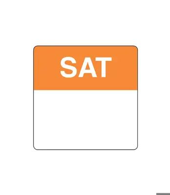 500x 40 MM DAYDOT LABELS - SATURDAY
