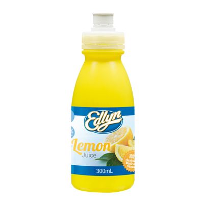 300 ML LEMON JUICE 100% EDLYN (12)