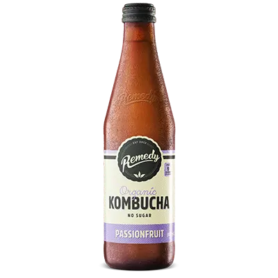 12x 330ML PASSIONFRUIT KOMBUCHA REMEDY
