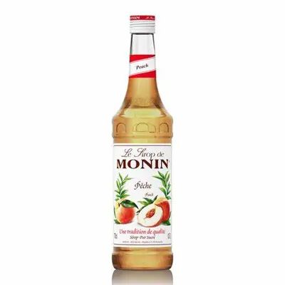 700 ML PEACH SYRUP GLASS MONIN (6)