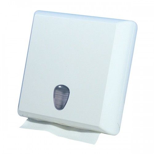 1x ULTRASLIM / COMPACT PAPER TOWEL DISPENSER PLASTIC WHITE