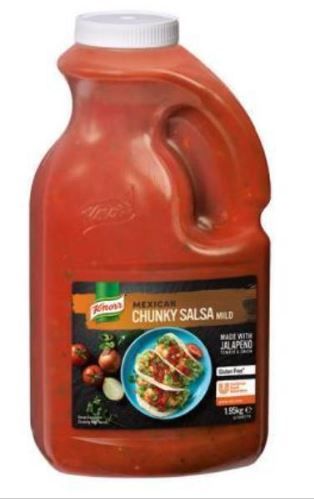 1.95 KG MILD CHUNKY SALSA SAUCE KNORR (6)