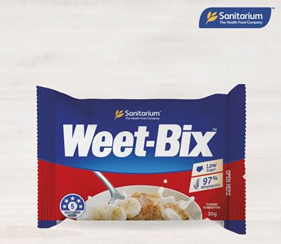 60x 30 G WEET-BIX PORTION SANITARIUM